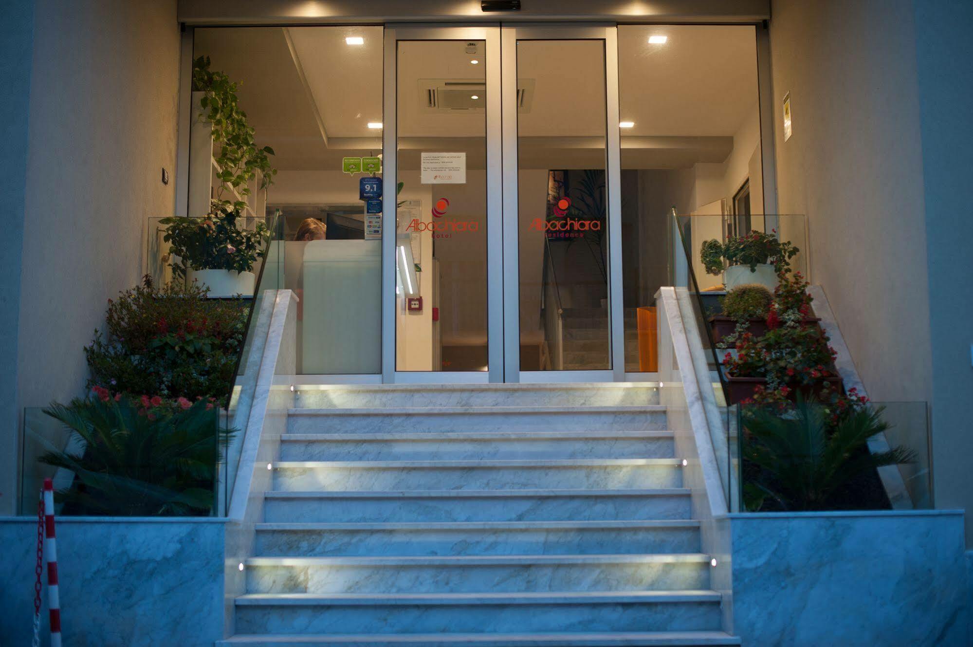 Residence Hotel Albachiara Rimini Kültér fotó
